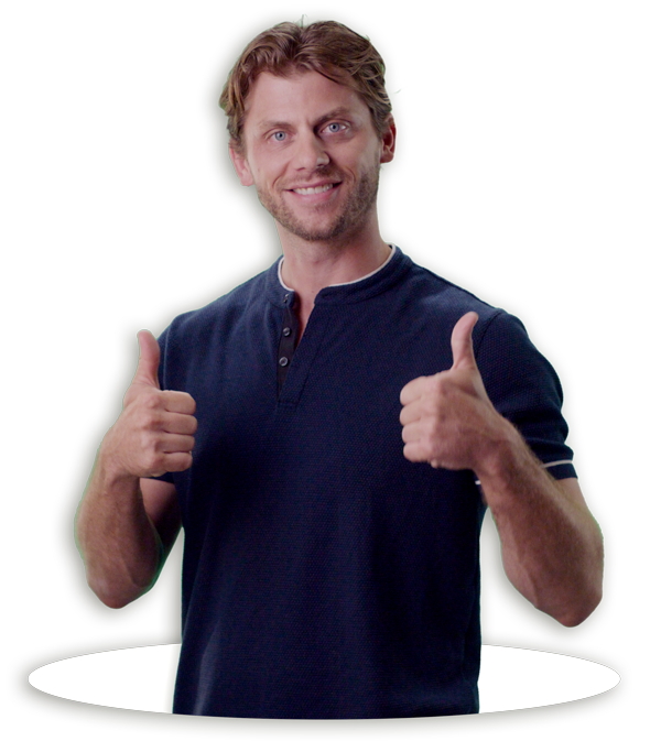 Charlie Berens thumbs up