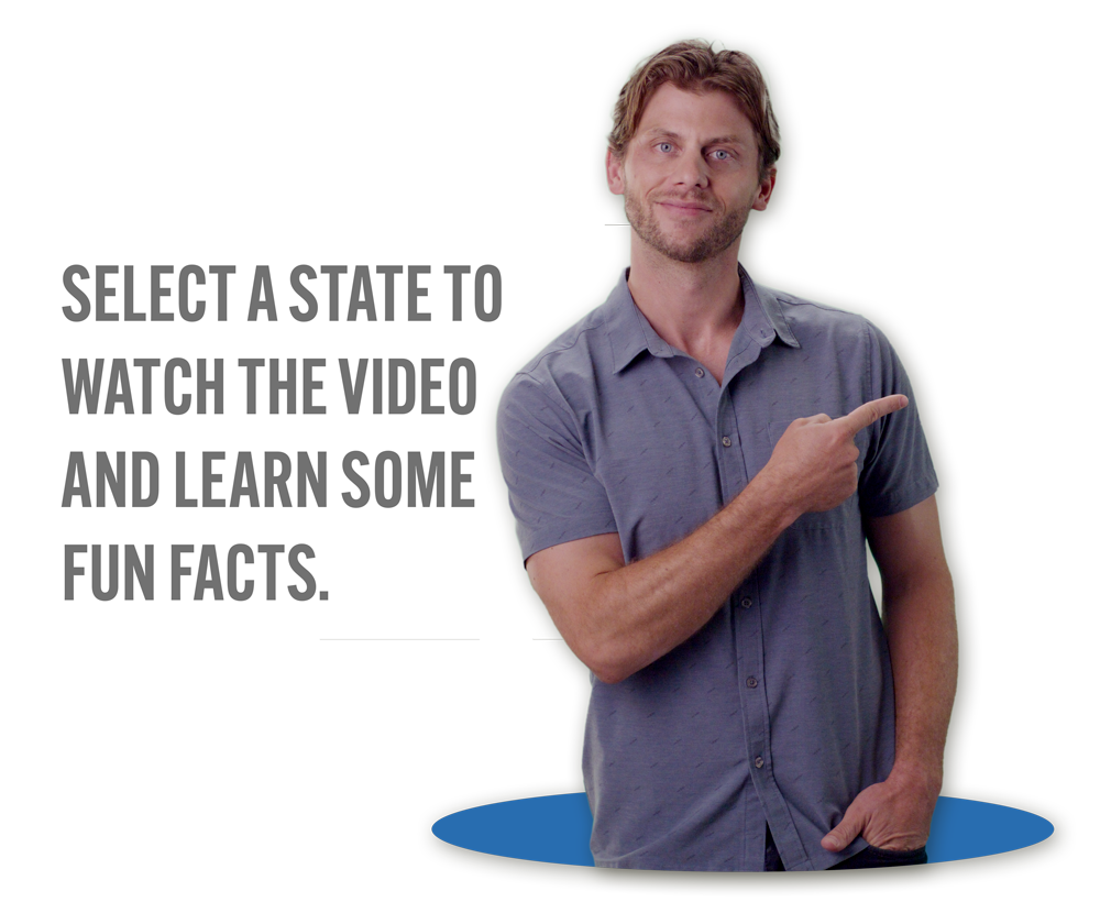 Charlie Berens select a state